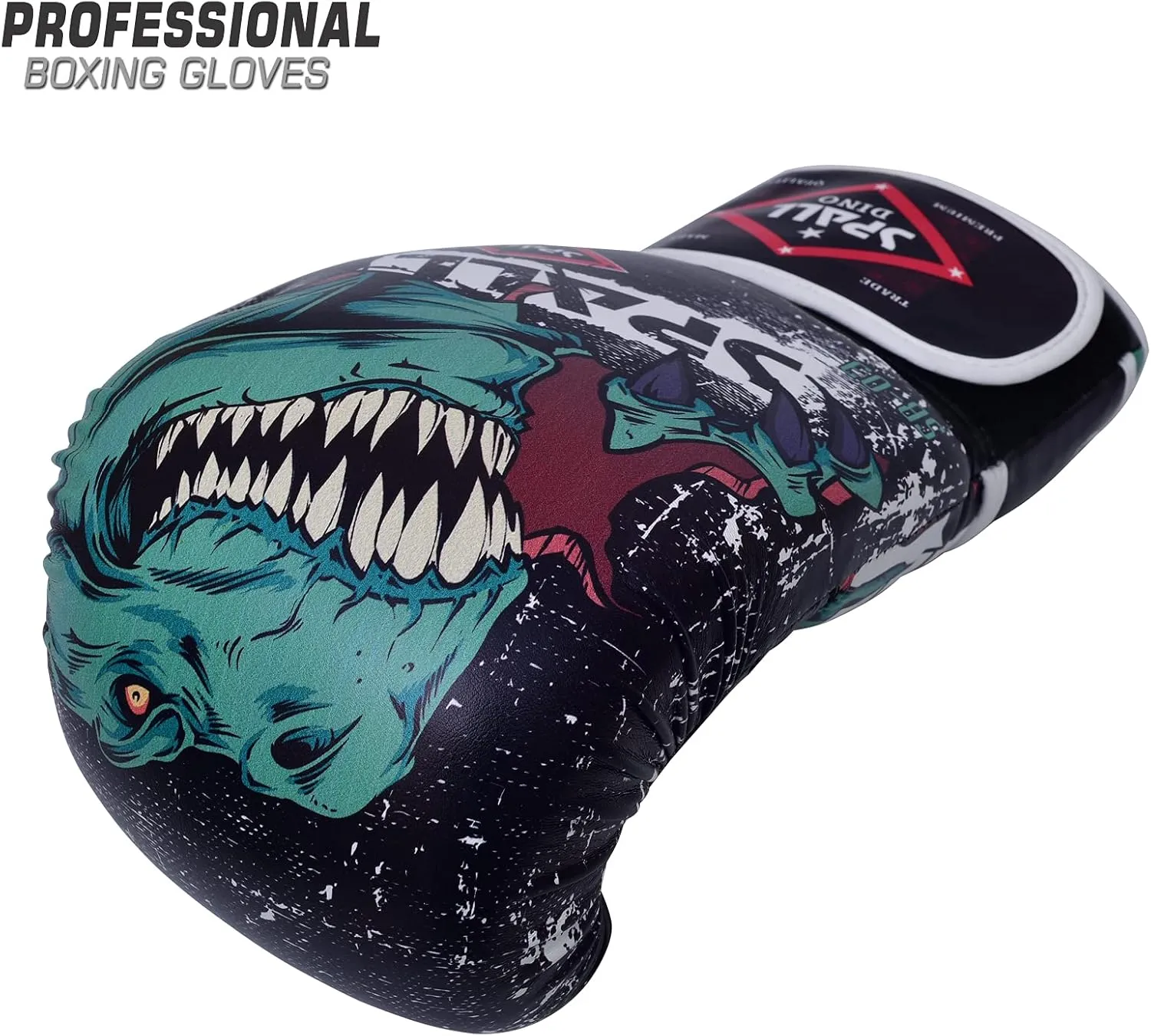 Spall Pro US Boxing Gloves for Men & Women - Pro Training Sparring Punching Gloves - Muay Thai MMA, Kickboxing Heavy Bag Workout Leather Boxing Gloves