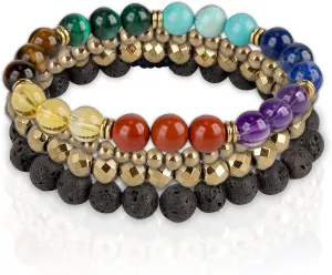 SPUNKYsoul Chakra Balancing Bracelet for Women Collection
