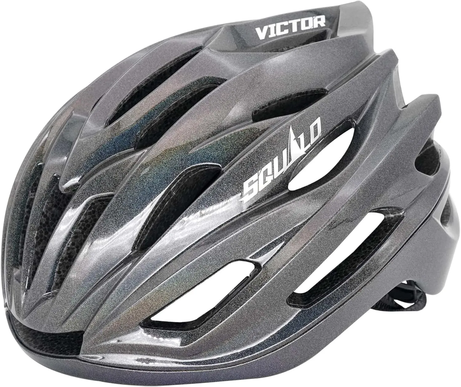 SQUALO Victor Bike Helmet for Men Women, Bicycle Helmet with Adjustment Dial Unisex Adults Cycling Helmet for Mountain Road Biker Lightweight Ventilated