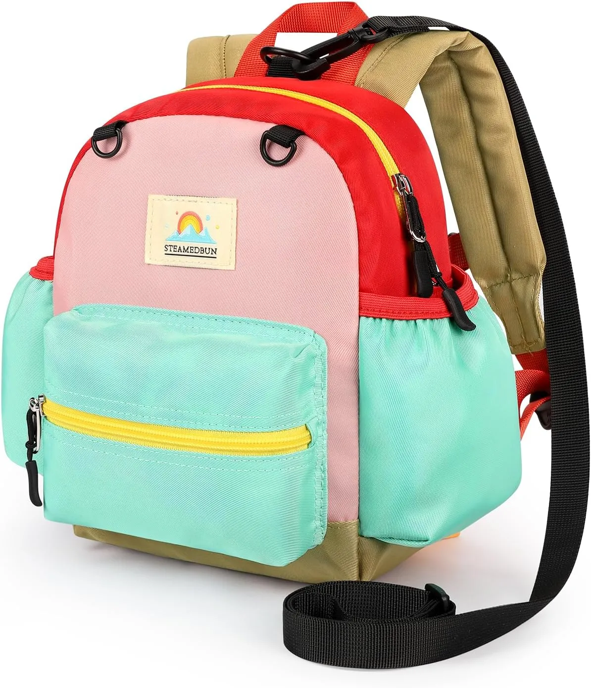 STEAMEDBUN Backpack Leash for Toddlers 1-3: Baby Backpack with Leash for Boys Girls - Anti-Lost Harness for Walking