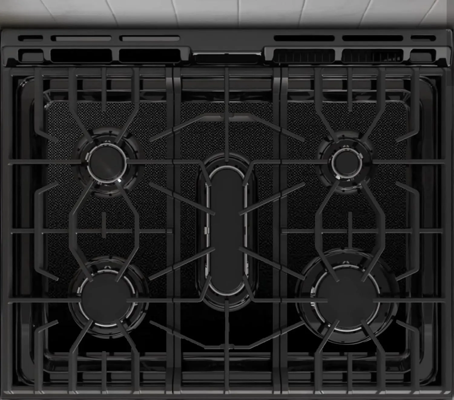 Stove Top Protector for Frigidaire Frigidaire Gallery Gas Range Stove, Custom Fit Ultra Thin Reusable Burner Splatter Spill Guard Protective Cover Liner - GCFG3060BF