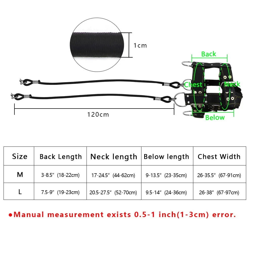 Strong Dog Weight Pulling Harness