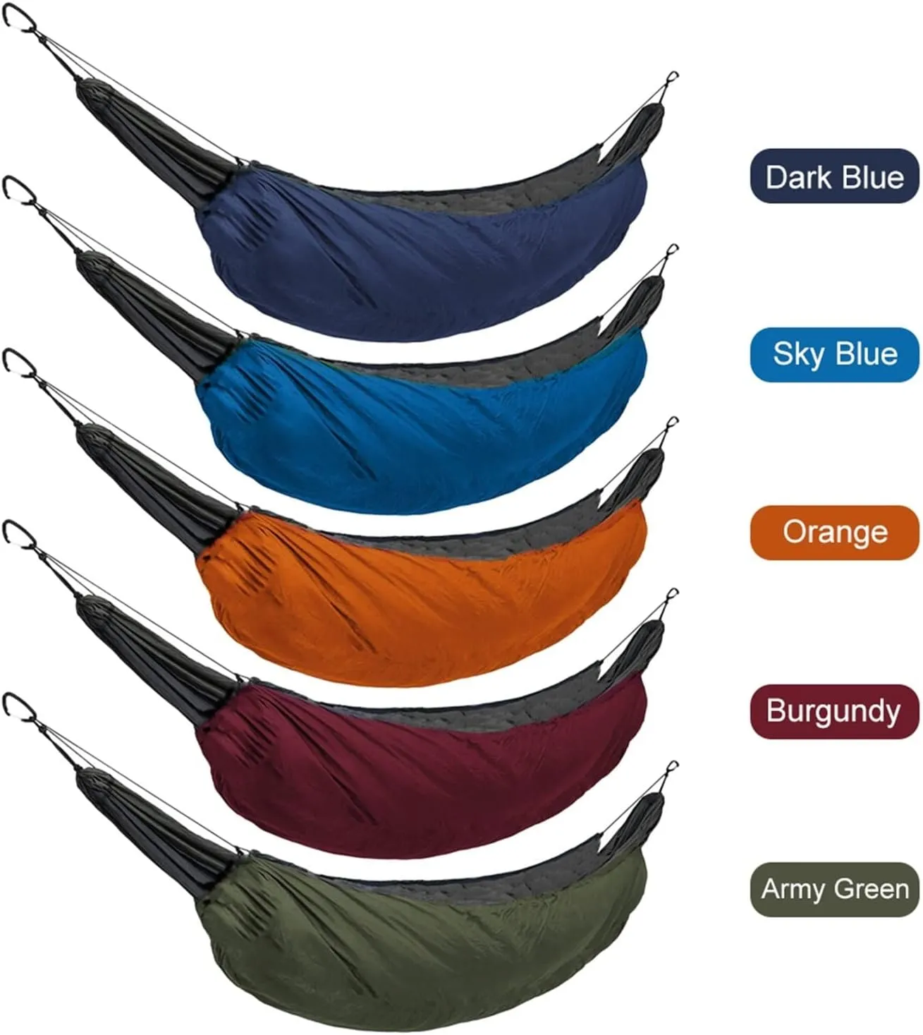 Swing Set Hammock, Quilt, Warm Hammock Blanket, Insulation Kit, Portable, Suitable for Outdoor/Camping/Sleeping Bag/Hiking Swing Seat (Color : Army Green)