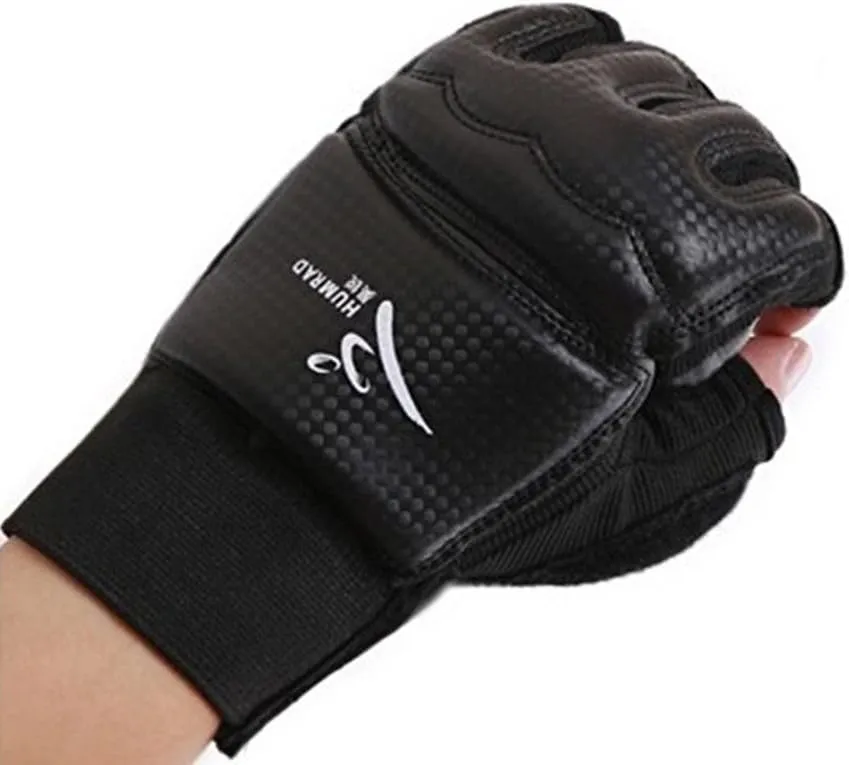 Taekwondo Gloves WTF Training Martial Arts Boxing Sparring TKD Punch Bag Mitts MMA Grappling Karate Fighting Half Finger Gloves