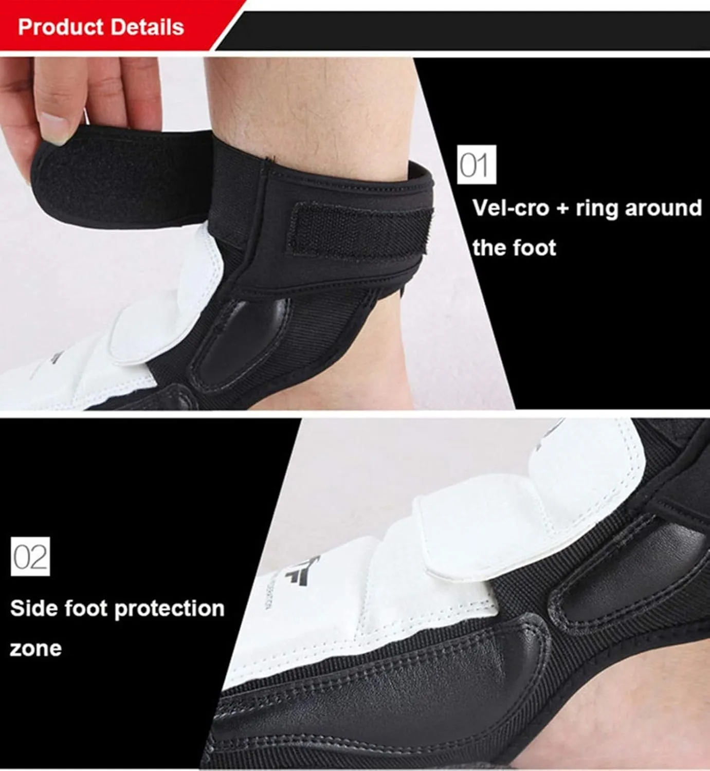 Taekwondo Training Boxing Foot Protector Gear Martial Arts Fight Boxing Punch Bag Sparring MMA UFC Thi for Men Women Kids Children