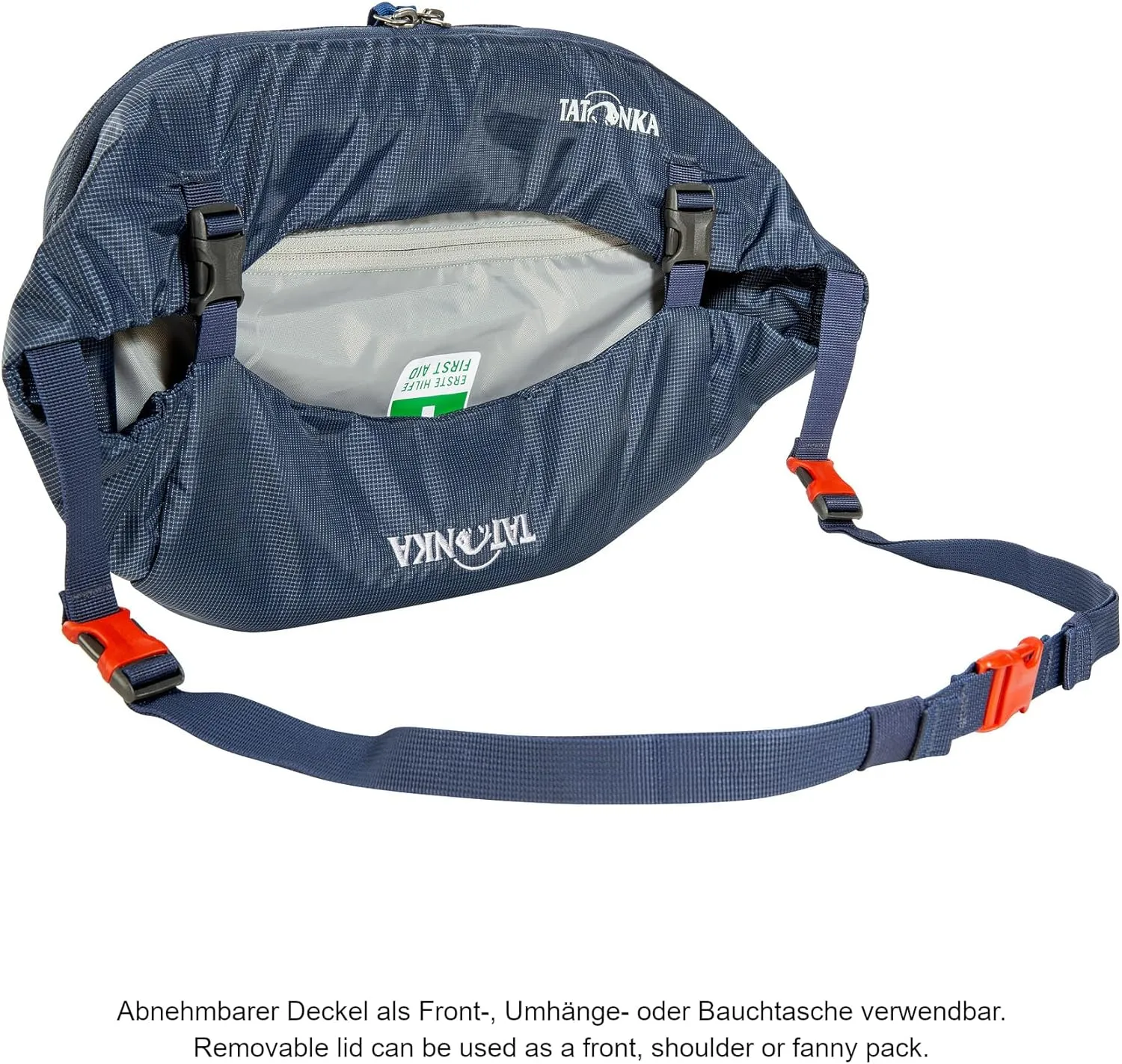 Tatonka Men's Trekking Backpack with Front Opening, Navy, 60   10 Liter