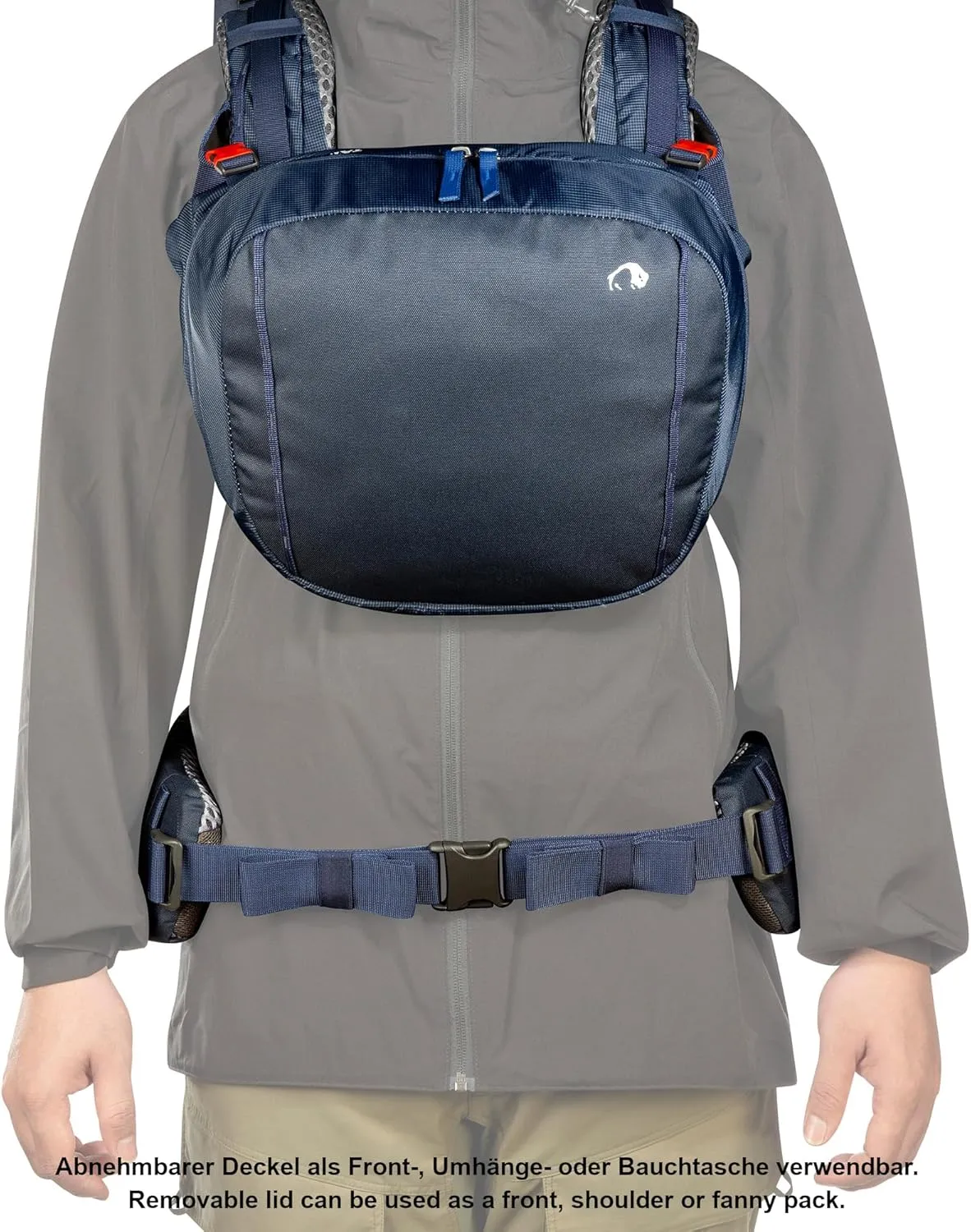 Tatonka Men's Trekking Backpack with Front Opening, Navy, 60   10 Liter