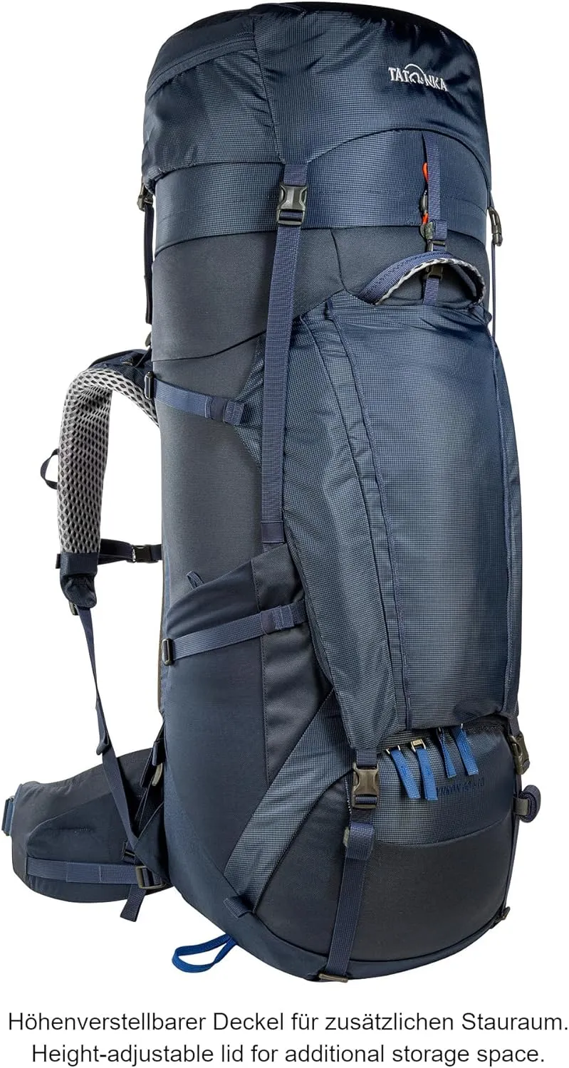 Tatonka Men's Trekking Backpack with Front Opening, Navy, 60   10 Liter