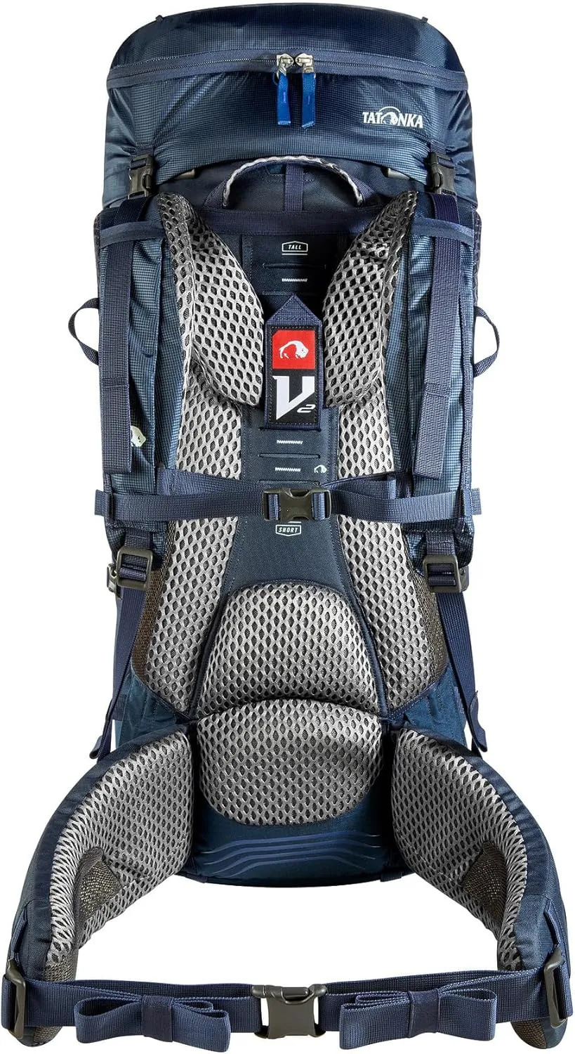 Tatonka Men's Trekking Backpack with Front Opening, Navy, 60   10 Liter