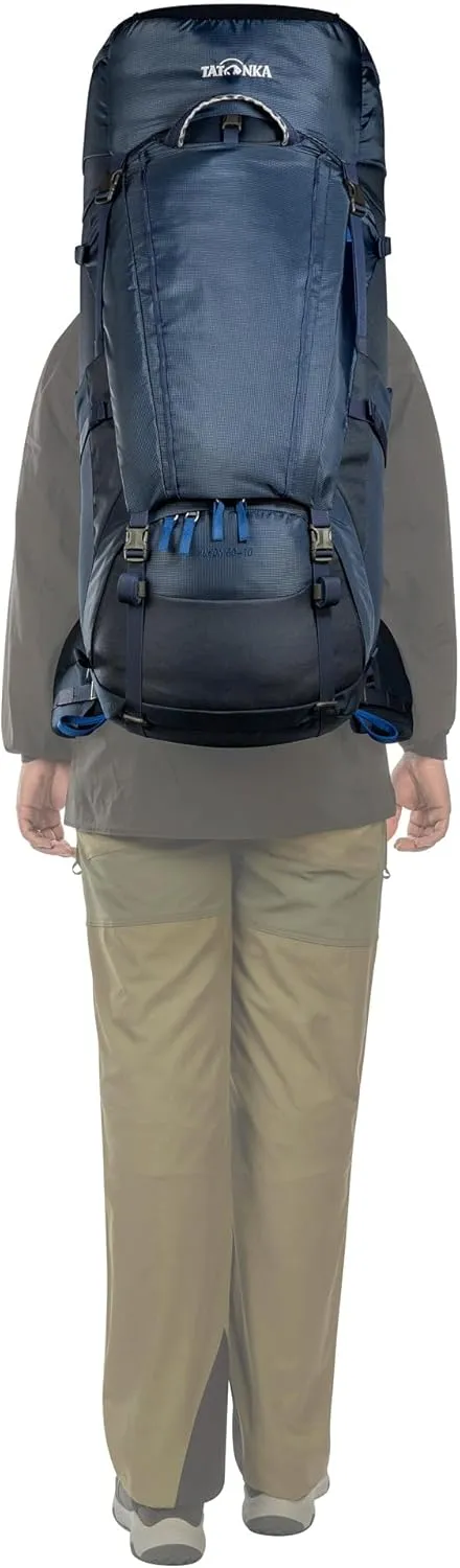 Tatonka Men's Trekking Backpack with Front Opening, Navy, 60   10 Liter
