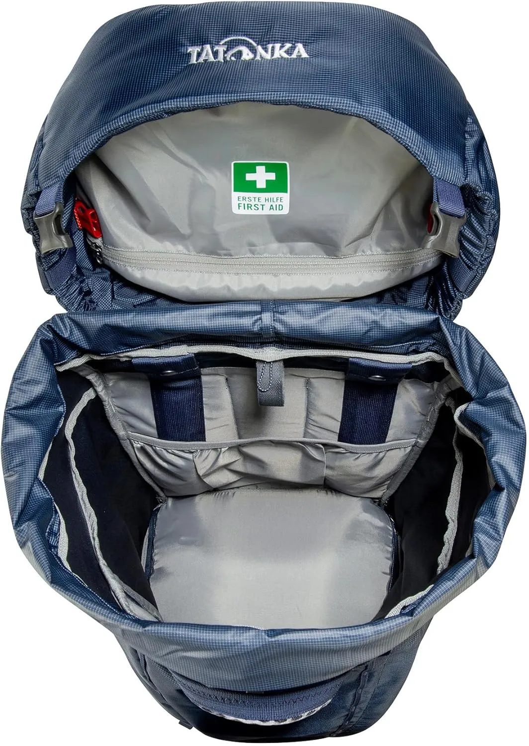Tatonka Men's Trekking Backpack with Front Opening, Navy, 60   10 Liter