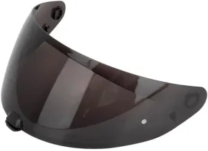 The Helmet Shop HJ-31 Shield Dark Smoke Replacement Visor for i10 and i70 Motorcycle Helmets (Dark Smoke)