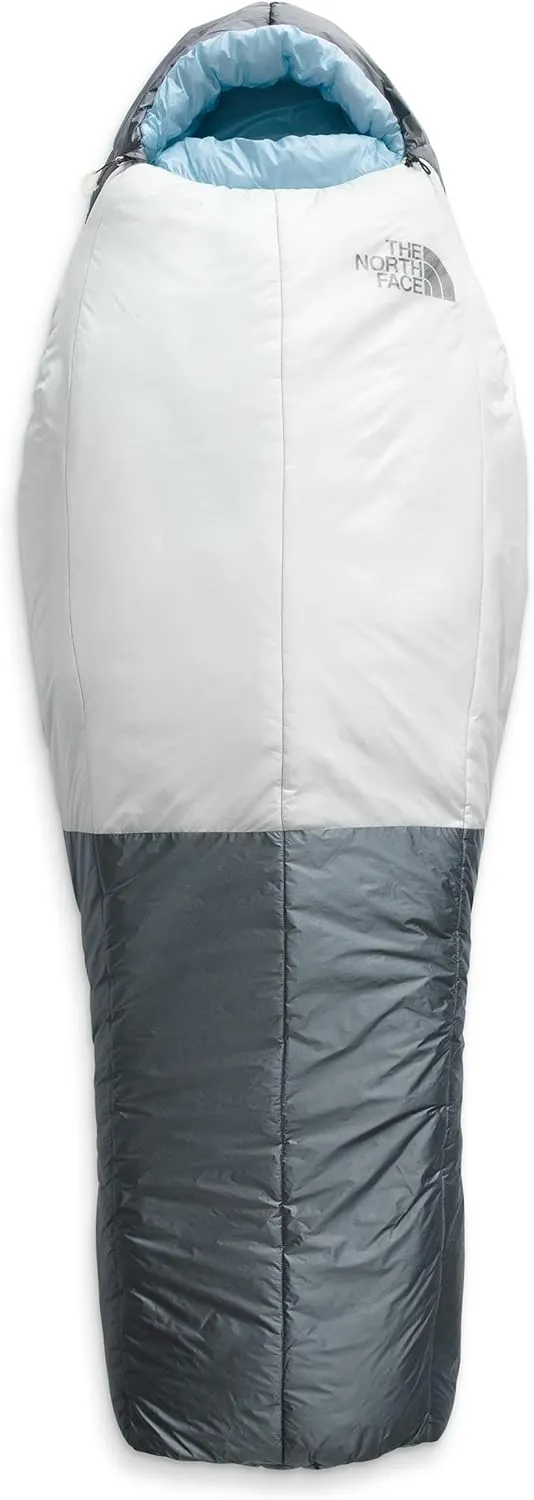 The North Face Cat's Meow Eco 20 Womens Sleeping Bag Beta Blue/Tin Grey Long RH