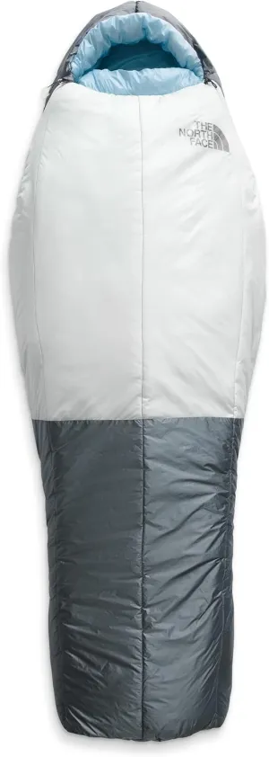 The North Face Cat's Meow Eco 20 Womens Sleeping Bag Beta Blue/Tin Grey Long RH