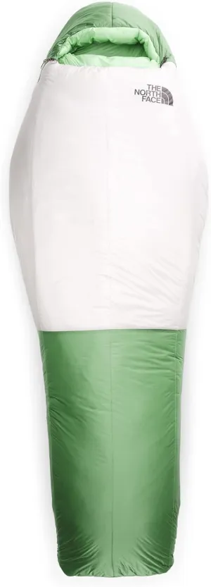 THE NORTH FACE Snow Leopard Sleeping Bag: 5F Synthetic Forest Shade/Tin Grey, Reg/Right Zip