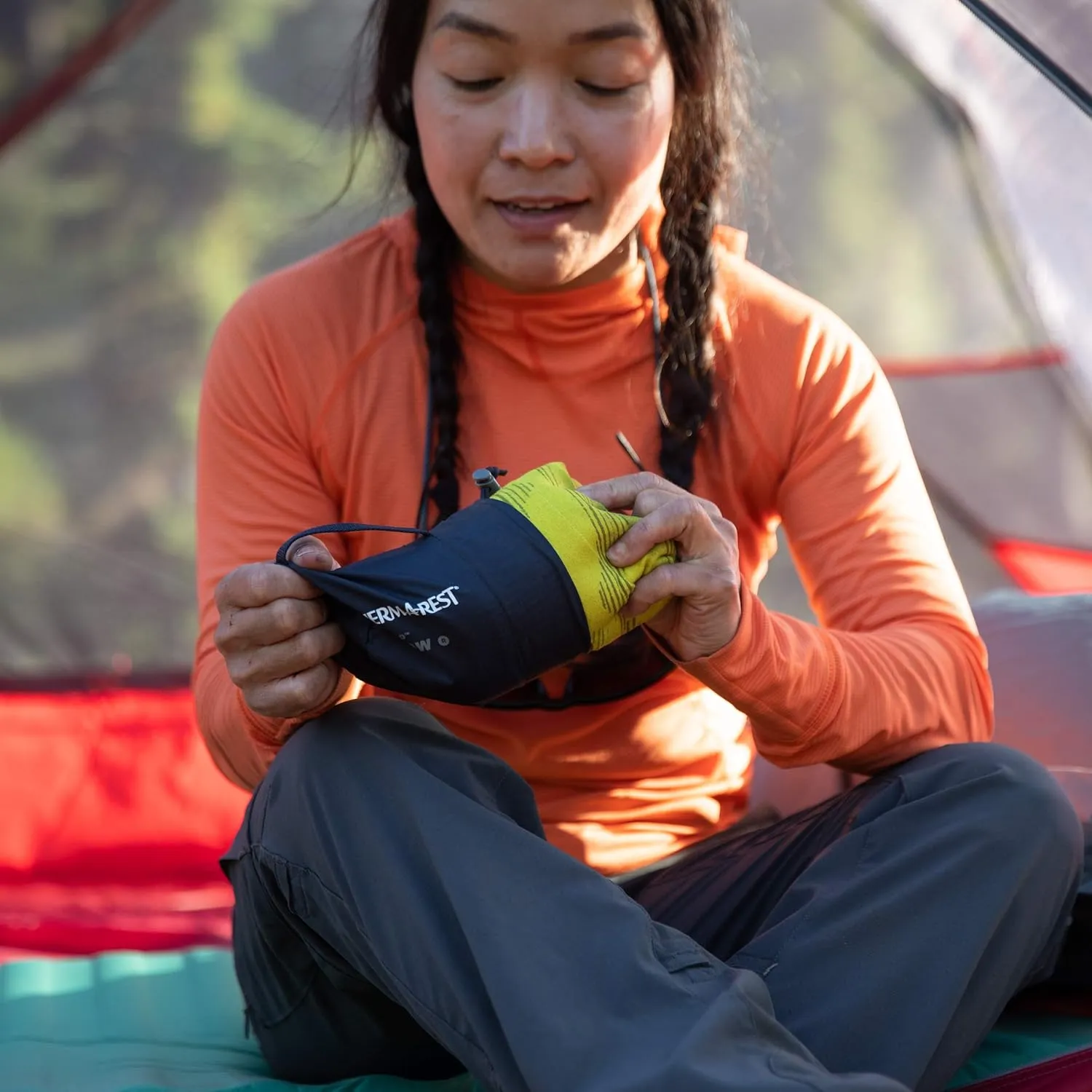 Therm-a-Rest Air Head Inflatable Camping and Travel Pillow
