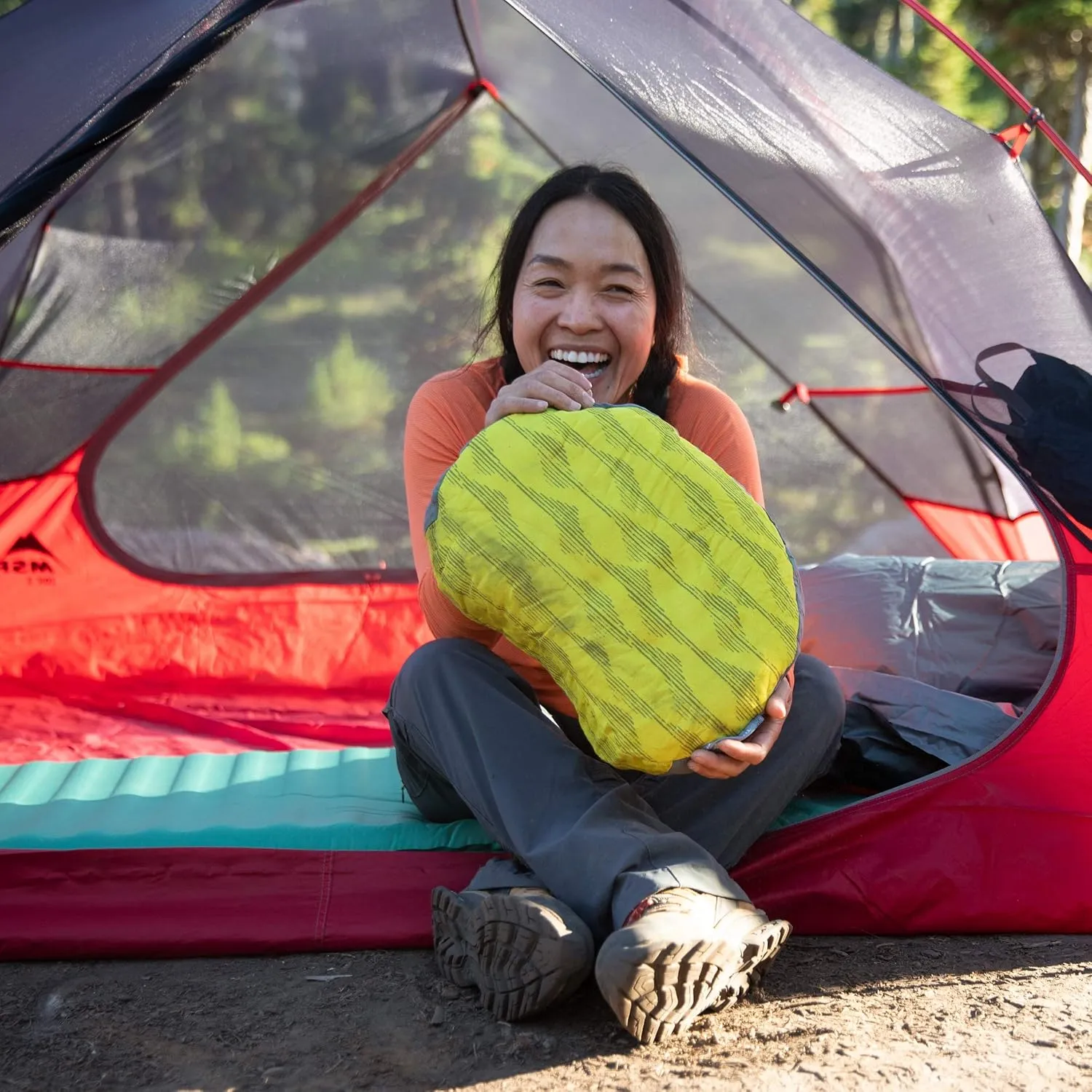 Therm-a-Rest Air Head Inflatable Camping and Travel Pillow