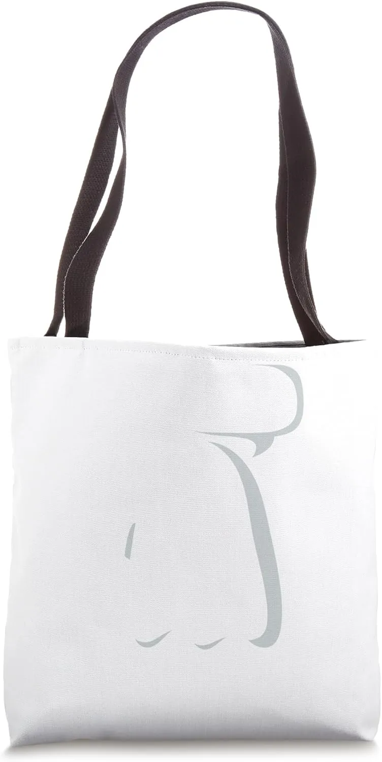 Thumbs Down Ghost Screaming Boo Disapproval Ghost halloween Tote Bag