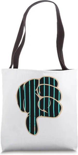 Thumbs Down Tote Bag