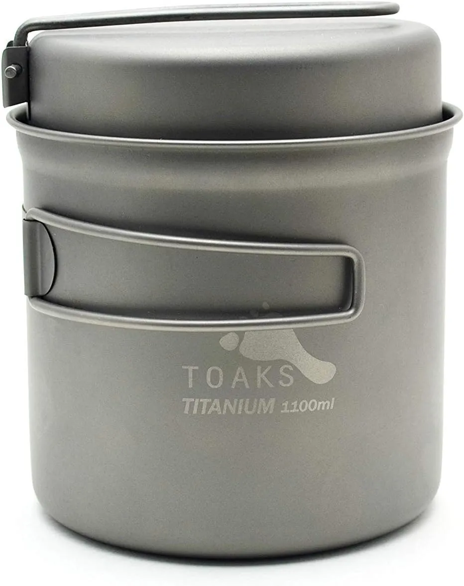 TOAKS Titanium 1100ml Pot with Pan