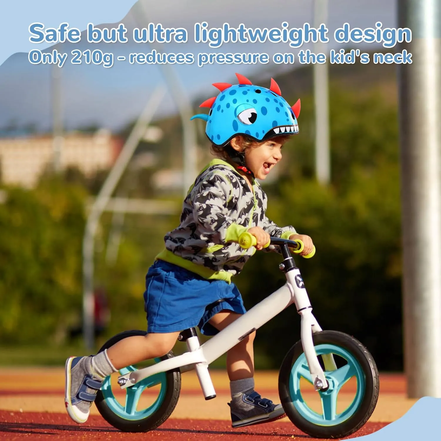 Toddler Helmets 2-4 Years, Lightweight Kids Bike Helmet for Year Boys Girls Multi-Sport Protection with 11 Vents, Child Toddler Bike Helmet for Bicycle Skateboard Scooter Roller