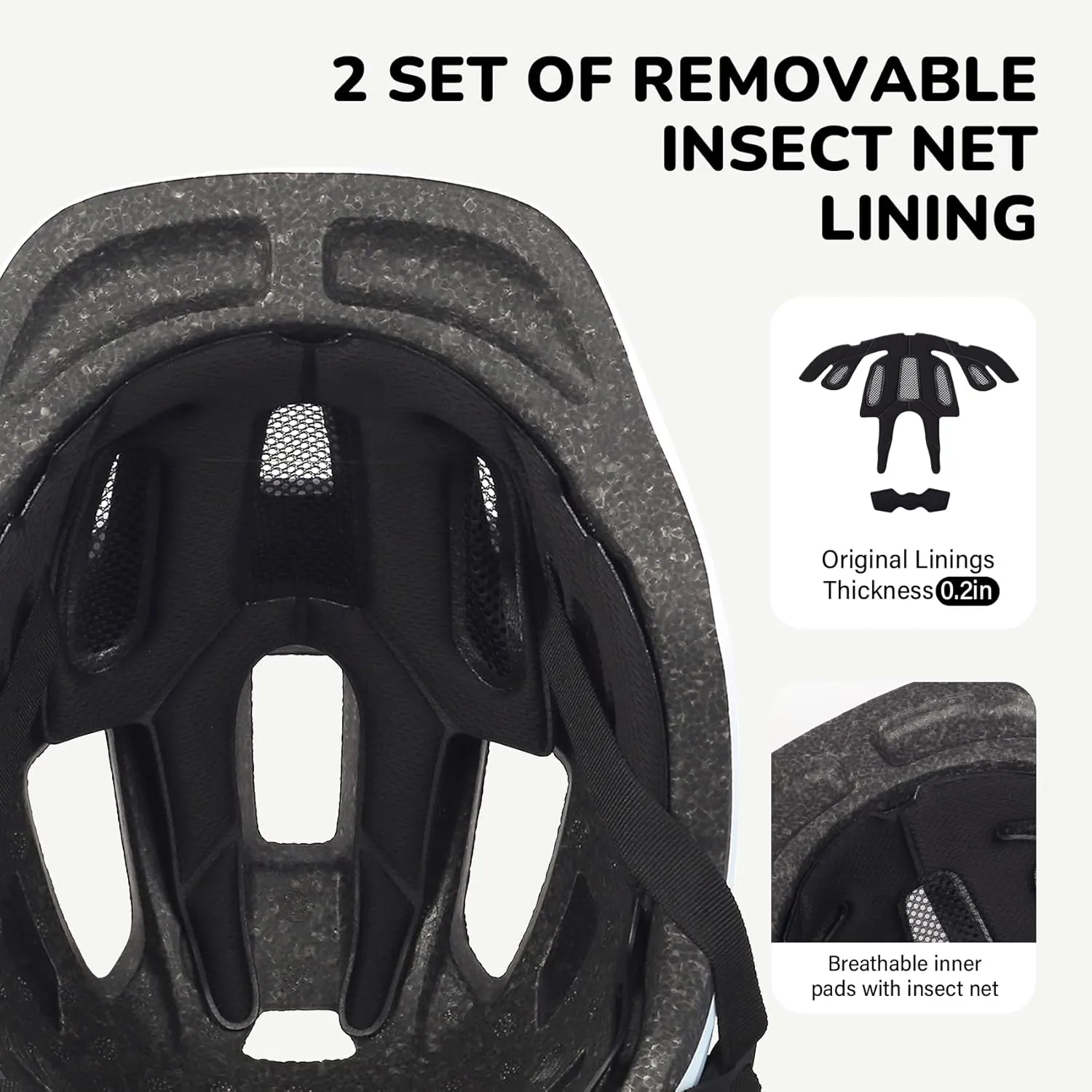 Toddler Kids Bike Helmet, Adjustable Infant Baby Bicycle Helmet for Age 1-3-5-8 Years Child Boys Girls, Lightweight for Multi-Sport Scooter Skateboard, 2 Sizes