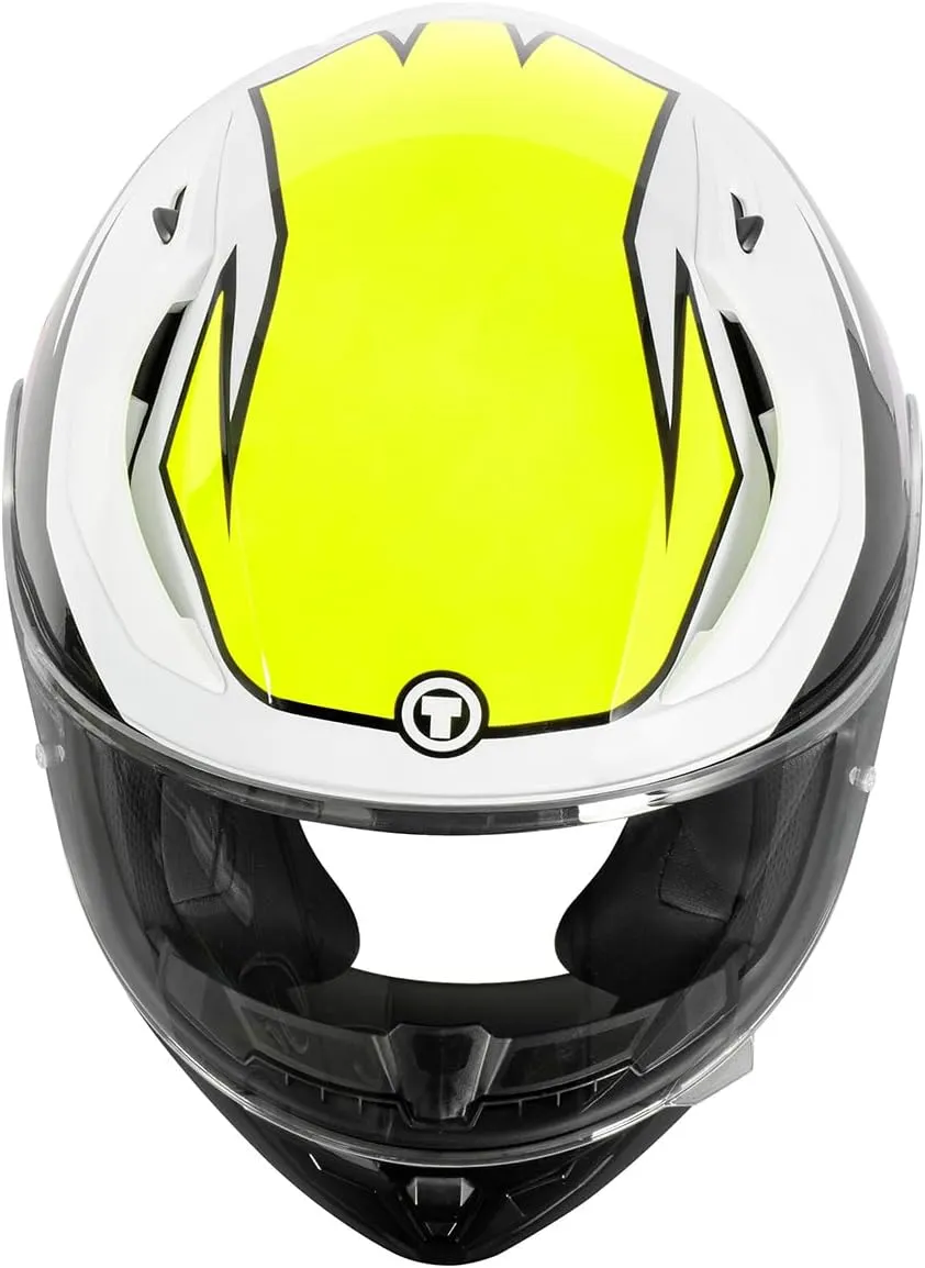 TORC T15 Unisex-adult full-face-helmet-style Motorcycle Helmet With Solid Color