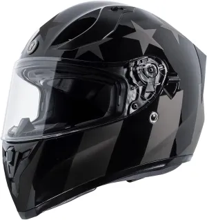 TORC T15 Unisex-adult full-face-helmet-style Motorcycle Helmet With Solid Color