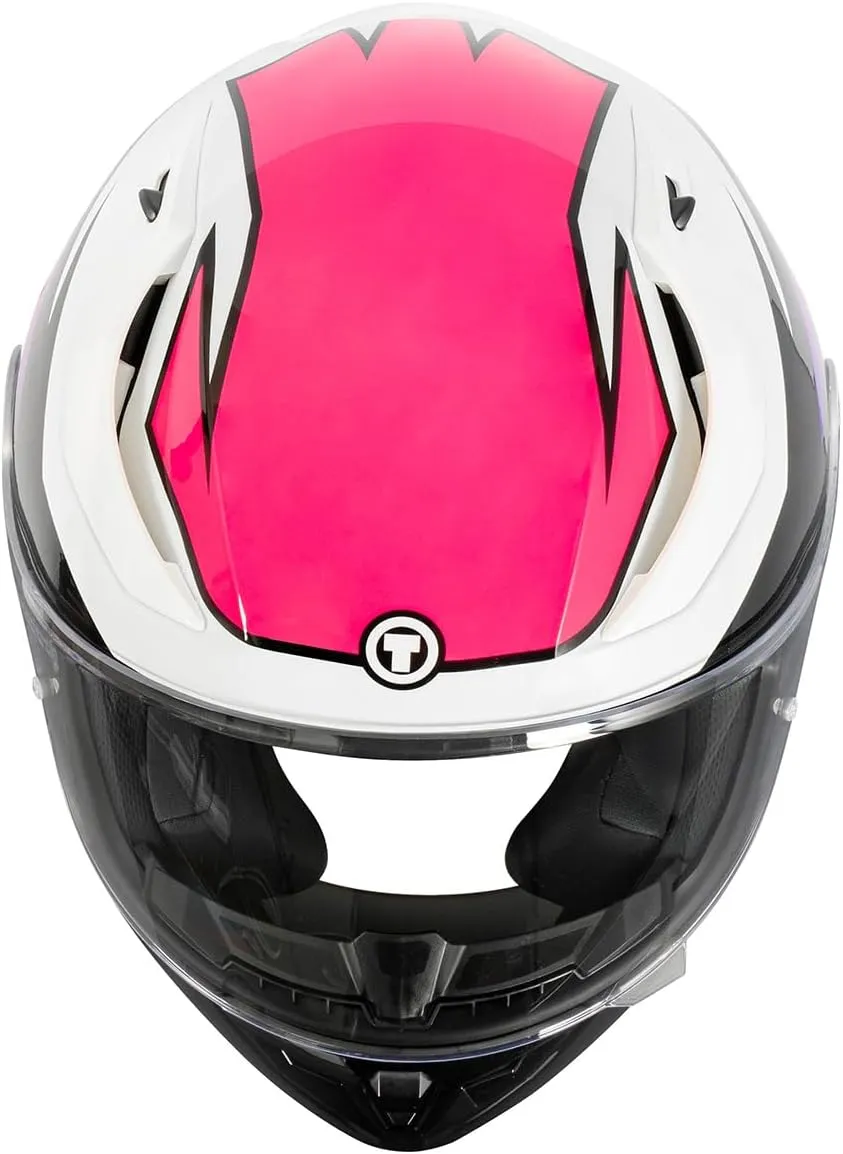 TORC T15 Unisex-adult full-face-helmet-style Motorcycle Helmet With Solid Color