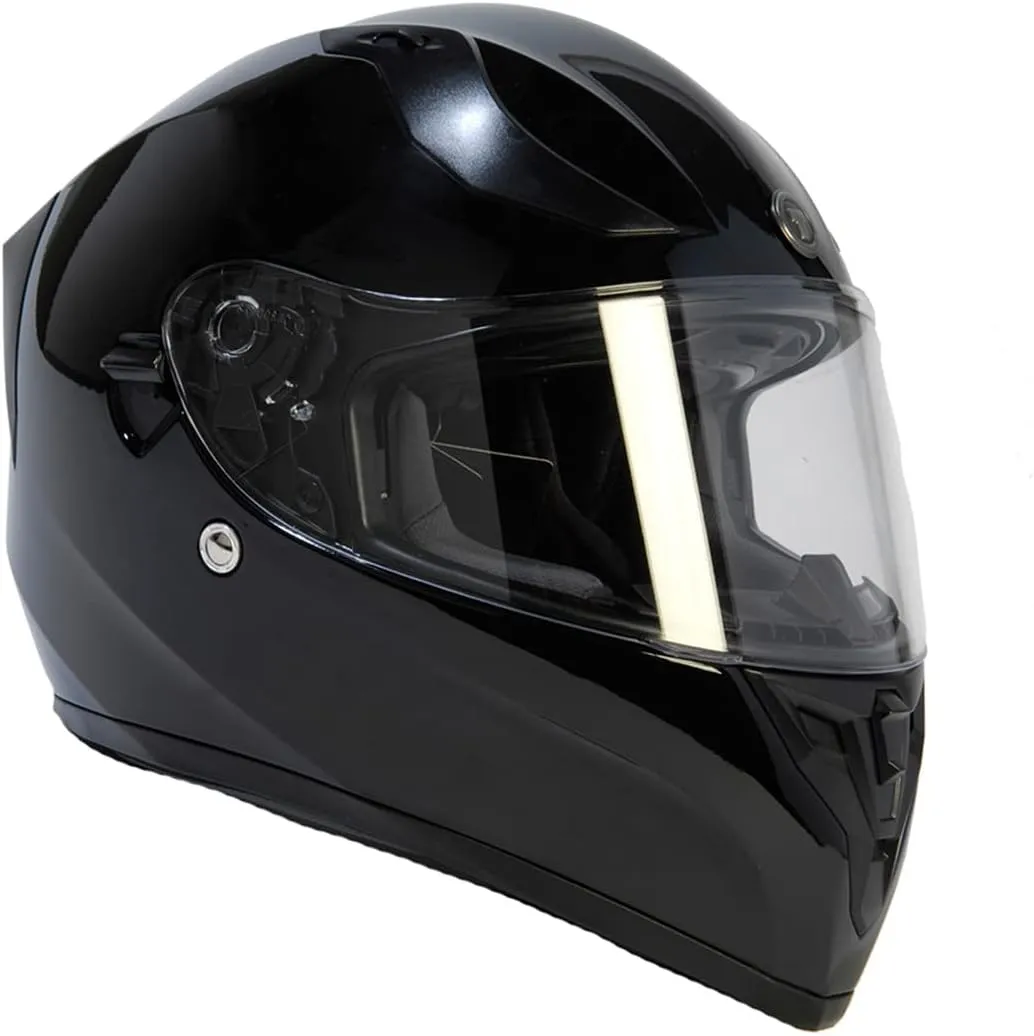 TORC T15 Unisex-adult full-face-helmet-style Motorcycle Helmet With Solid Color