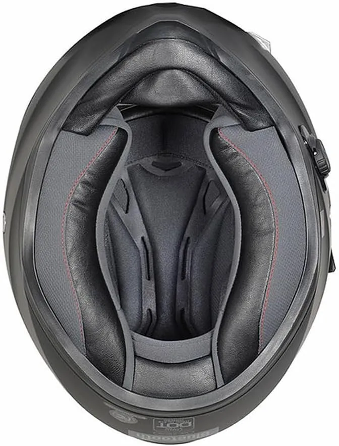 TORC T15 Unisex-adult full-face-helmet-style Motorcycle Helmet With Solid Color