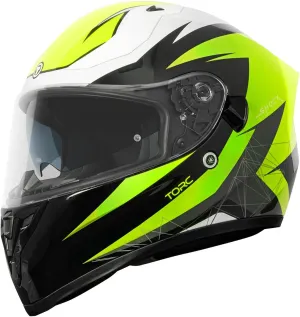 TORC T15 Unisex-adult full-face-helmet-style Motorcycle Helmet With Solid Color