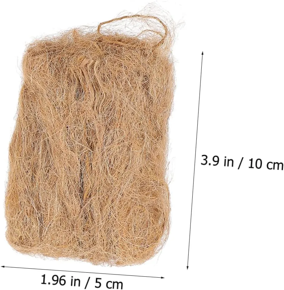 Totority 5sets Professional Fire Tools Jute Easy to Use Outdoor Flame Starter for Camping Hiking and Adventure 3pcs*5