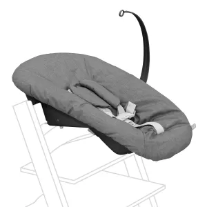 Tripp Trapp Newborn Set, Anthracite - Convert The Tripp Trapp Chair into Infant Seat for Newborns Up to 20 lbs - Cozy, Safe & Simple to Use - Compatible with Chairs After May 2003
