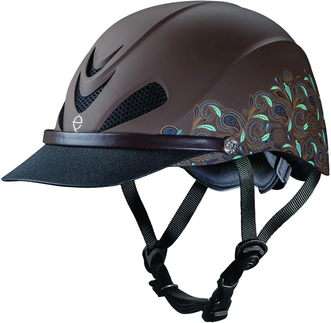 Troxel Dakota Trail Horse Riding Helmet, Low-Profile Light Adjustable Design, Safety Horseback Riding Gear
