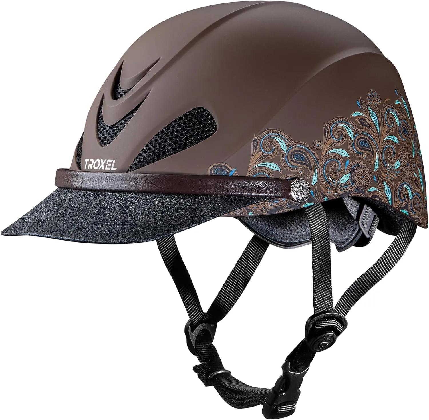 Troxel Dakota Trail Horse Riding Helmet, Low-Profile Light Adjustable Design, Safety Horseback Riding Gear