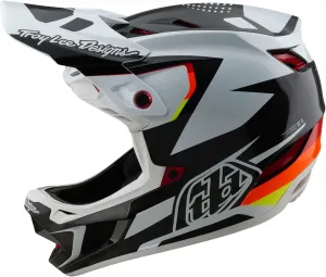 Troy Lee Designs D4 Carbon Helmet; Optic Black MD