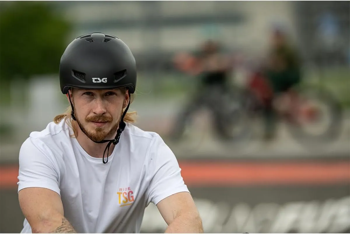 TSG All Terrain Helmet, Multi Sports, All Season, Full Wrap, in Mold Construction, EPS Lining, Cycling, Skating, Winter Sports, Skiing, One Wheeling, Longboarding, Skateboarding, Downhill, MTB