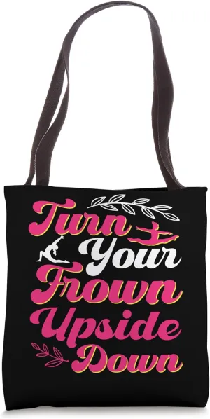 Turn your frown upside down - Gymnast Gymnastics Tote Bag