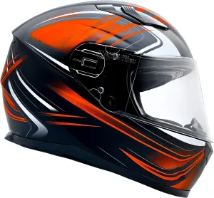 Typhoon Adult Full Face Motorcycle Helmet w/Drop Down Sun Shield DOT Certified