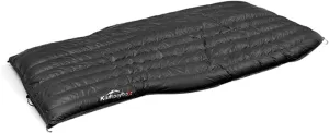 Under The Duvet Sleeping Bag Down Hammock Underquilt Camping Duvet Tourist Sleeping Bag (Black)