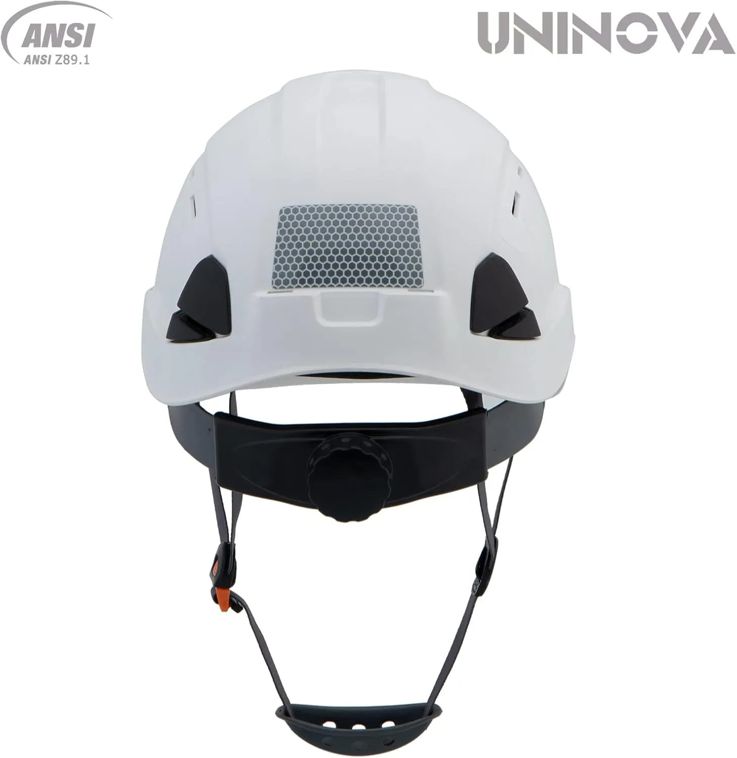 UNINOVA OSHA Hard Hat with Visor ANSI Z89.1 Approved Vented Safety Helmet Cascos De Construccion