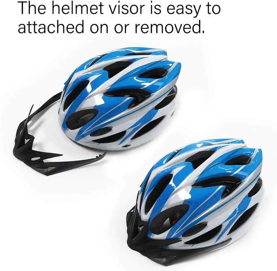 UPANBIKE Adult Bike Helmet - One-Piece Adjustable Safety Protection for Mountain & Road Bikes