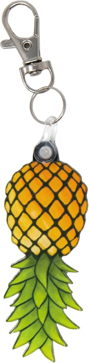 Upside Down Pineapple Keychain Gift Charm Accessories for Purse Handbag Backpack Decor