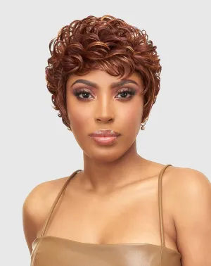 Vanessa Fashion Wigs Short Length Wavy Style Heatwave Synthetic Wigs - ANON (SP1B/30)