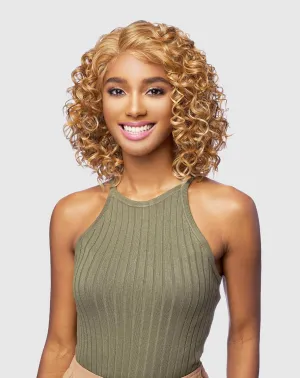 Vanessa Mist Fashion Medium Length Curly Hair Style HD Lace Synthetic Wigs - MIST KERA (SP430)