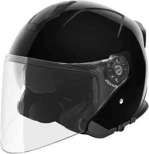 VCAN V88 3/4 Open Face Motorcycle Scooter Helmet ECE & DOT Approved