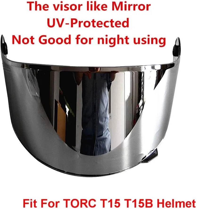 VCOROS Visor for TORC T15 T15B Bluetooth Helmet Visor Replacement