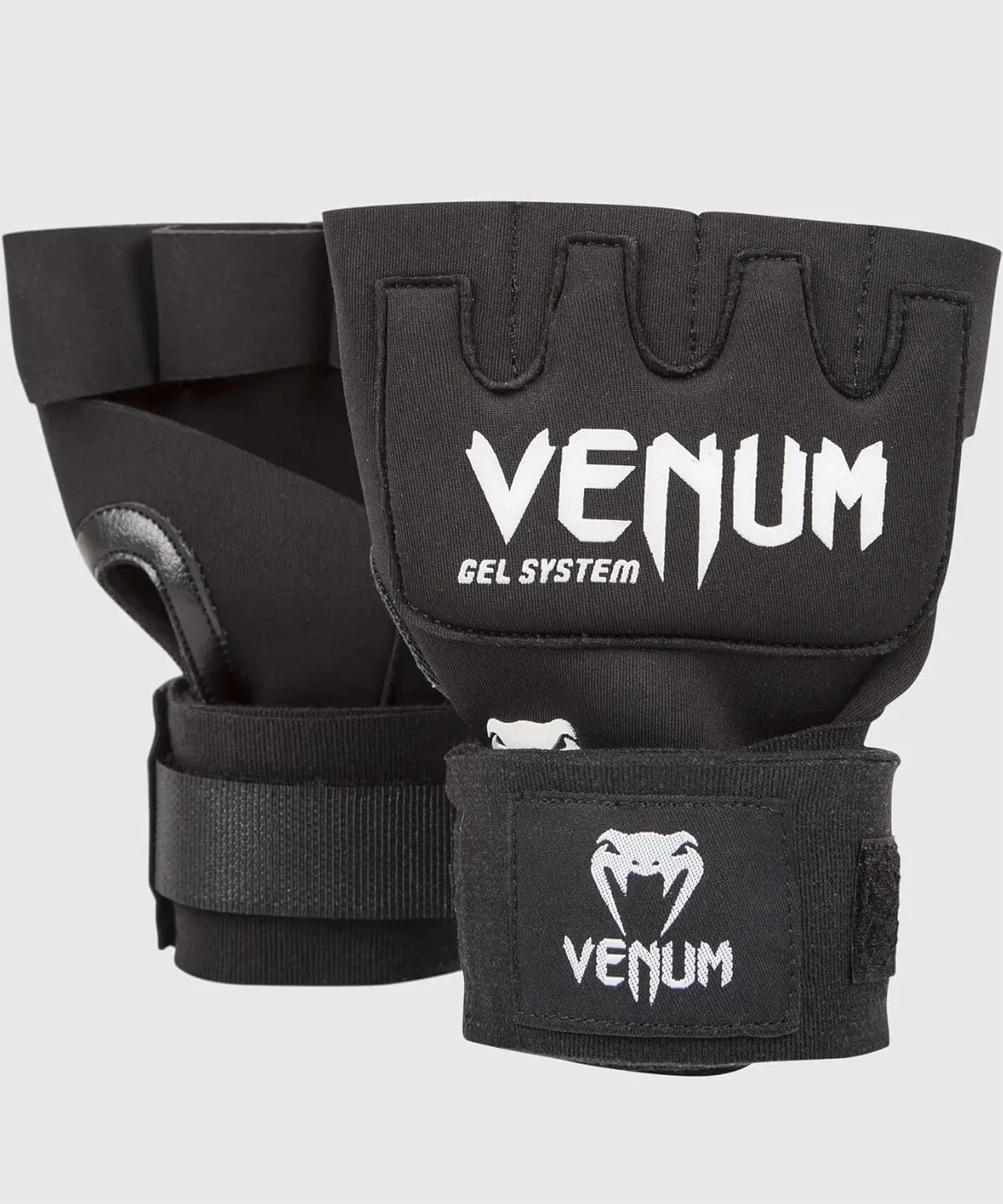 Venum "Kontact" Gel Glove Wraps, Black