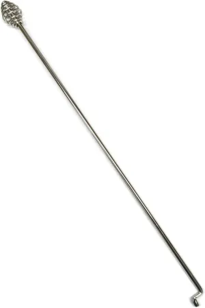 Vermont Castings 1601705 Mitten Rod Rack, Silver